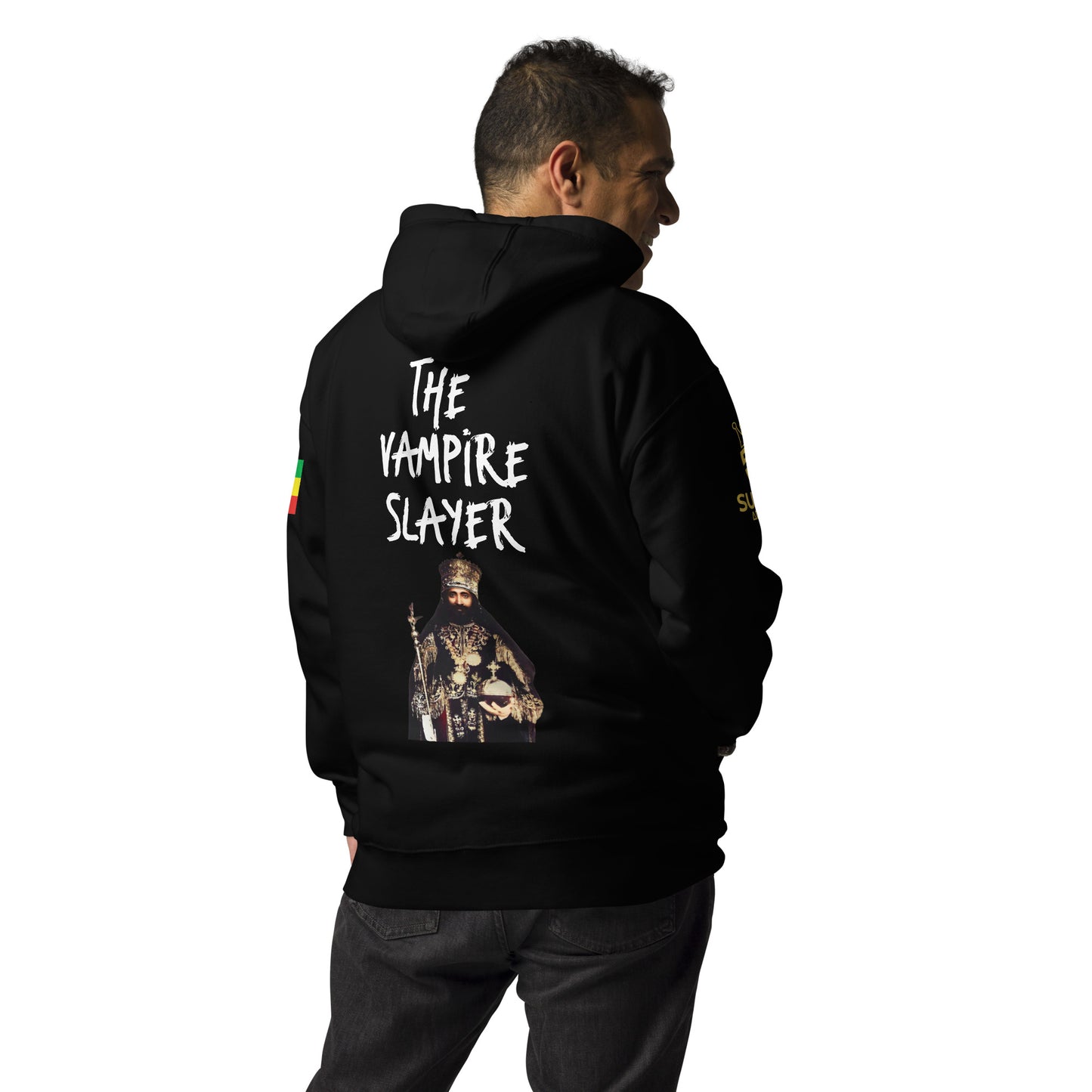 Superadonai Selassie I vampire slayer Unisex Hoodie