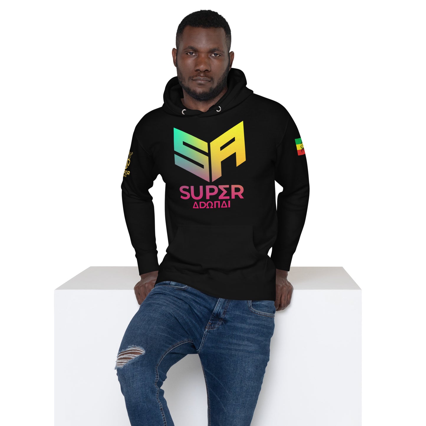 Superadonai Selassie I vampire slayer Unisex Hoodie