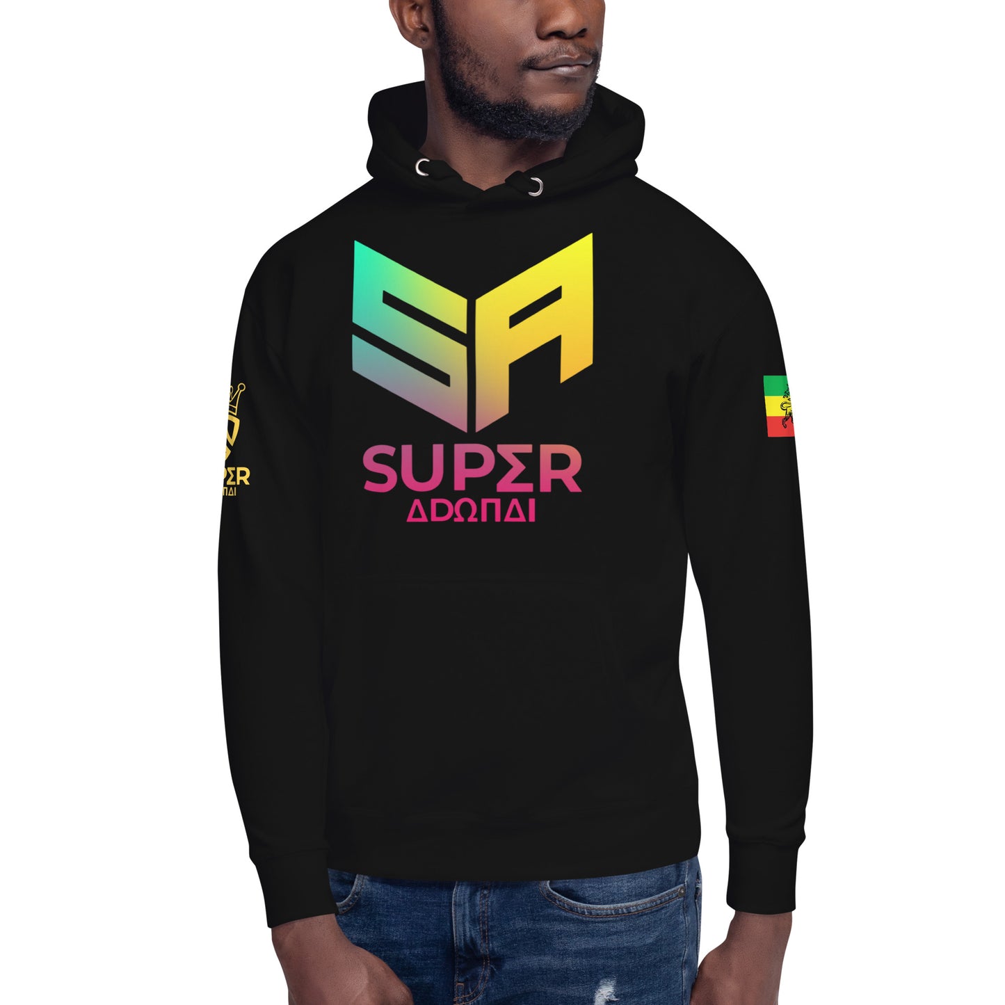 Superadonai Selassie I vampire slayer Unisex Hoodie