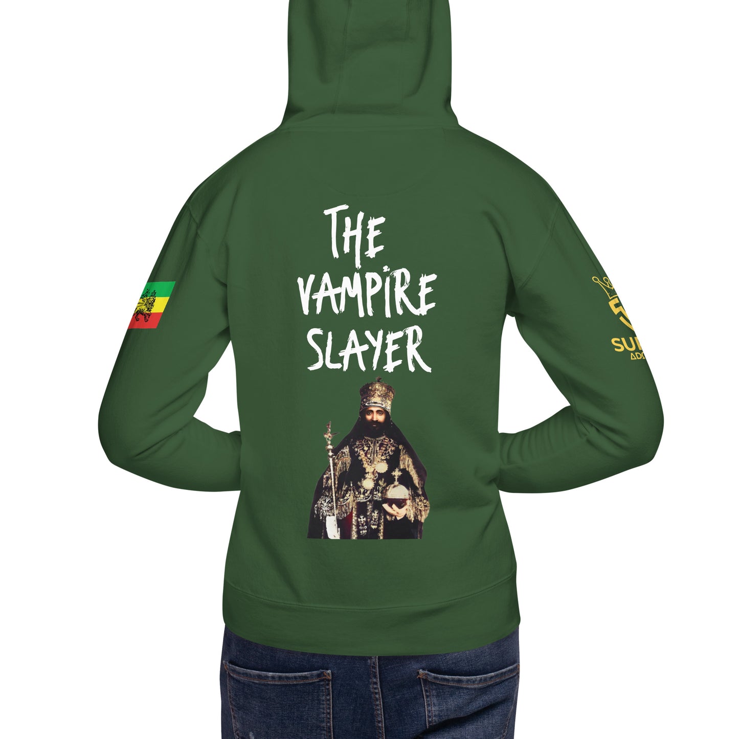 Superadonai Selassie I vampire slayer Unisex Hoodie