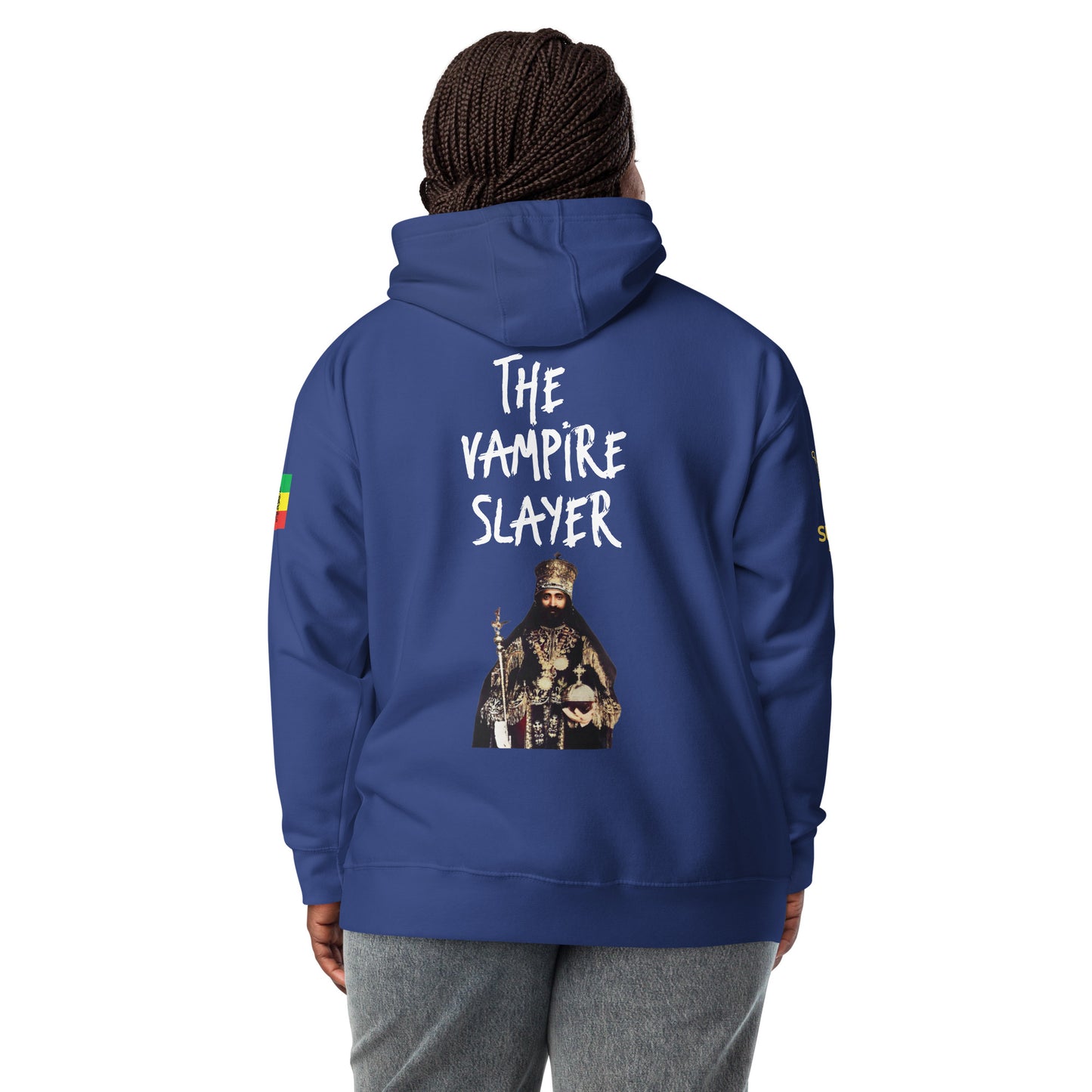 Superadonai Selassie I vampire slayer Unisex Hoodie