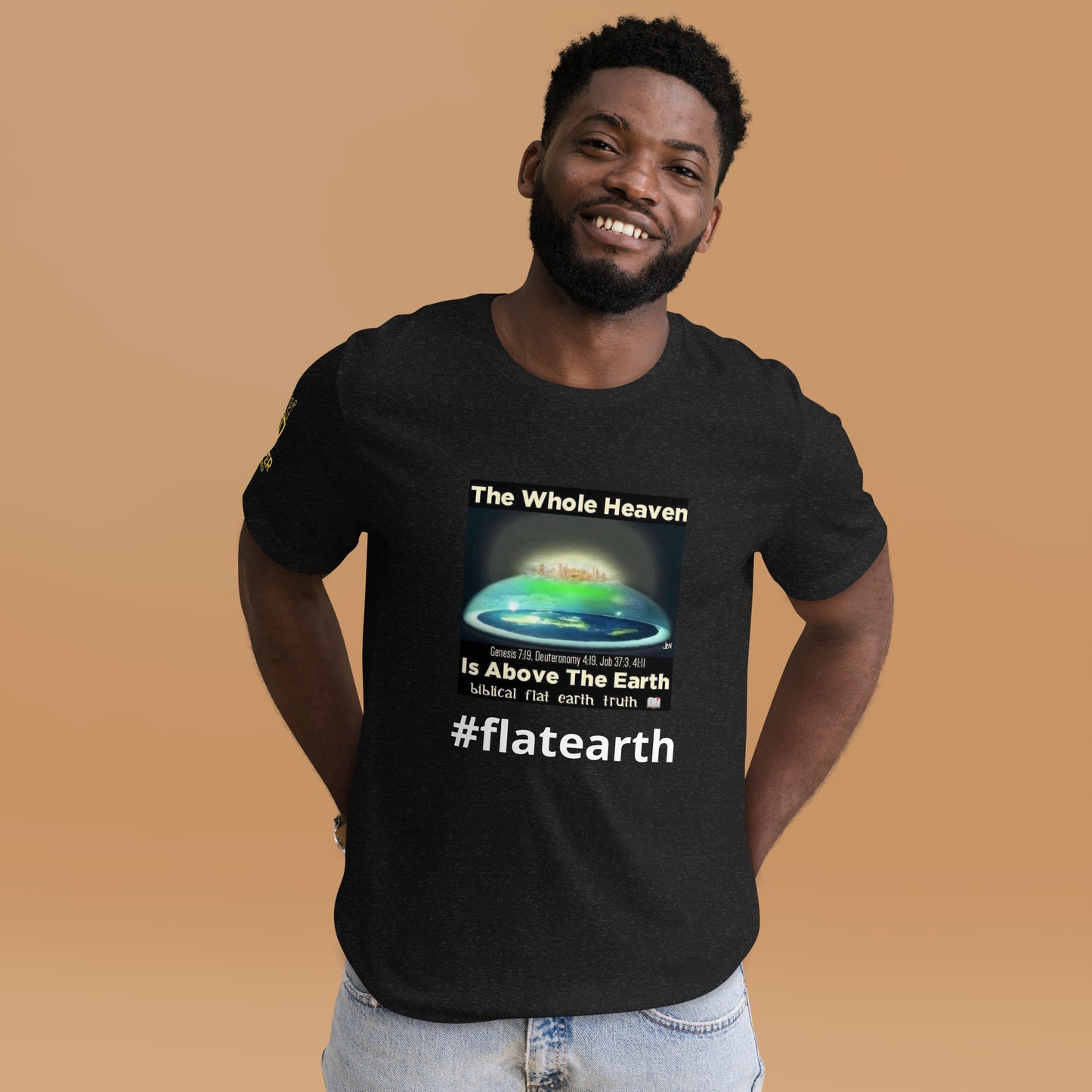 Flatearth Unisex t-shirt