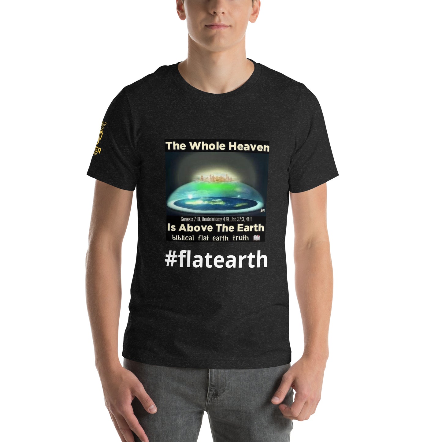 Flatearth Unisex t-shirt