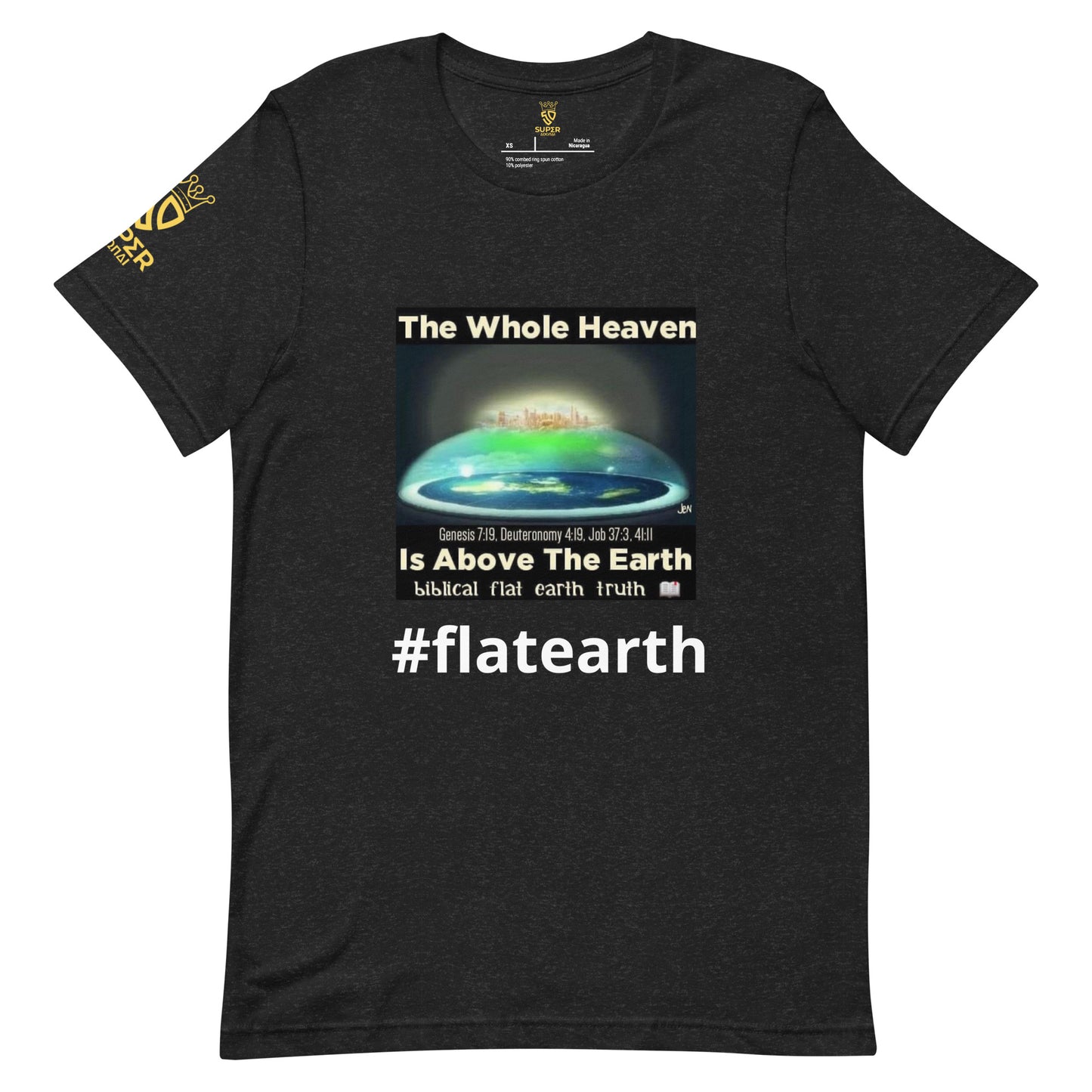 Flatearth Unisex t-shirt
