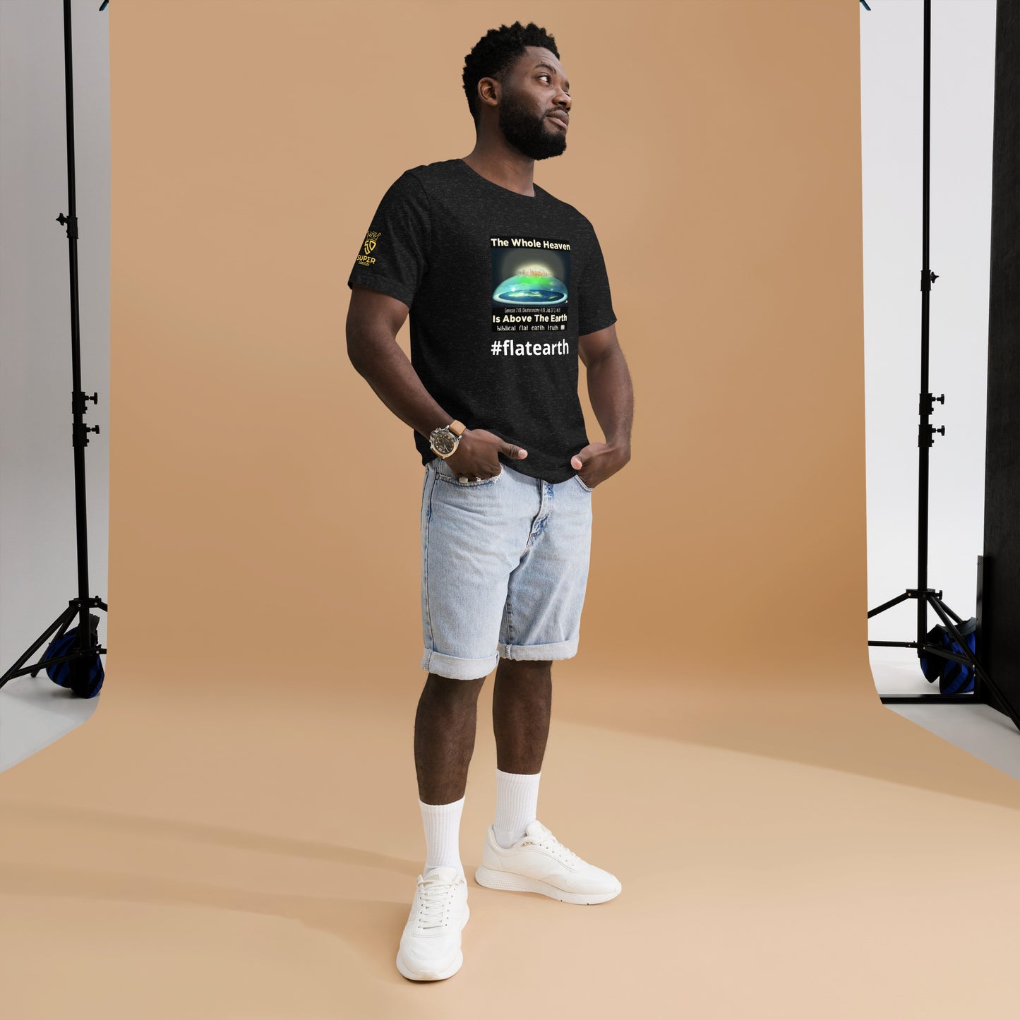 Flatearth Unisex t-shirt