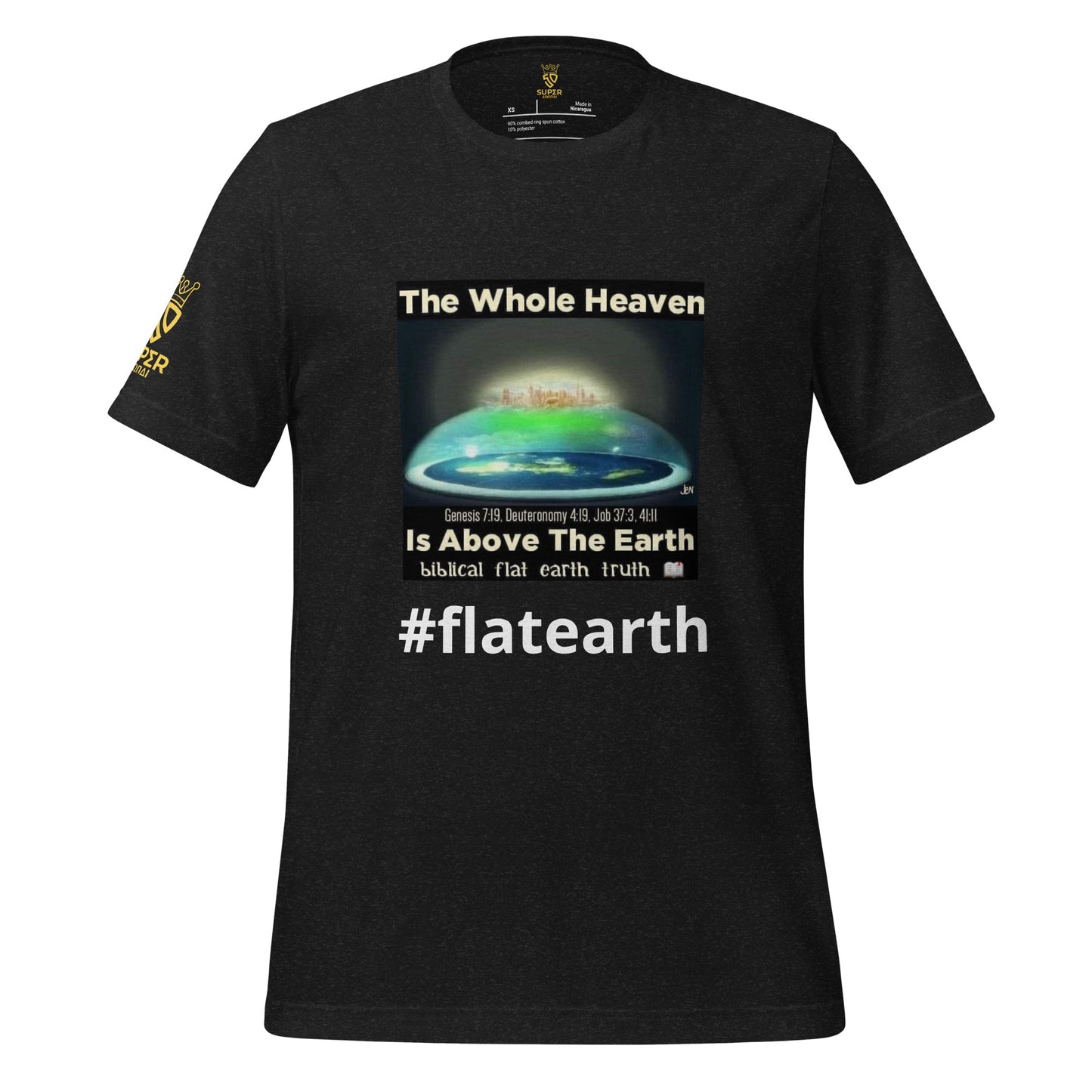 Flatearth Unisex t-shirt