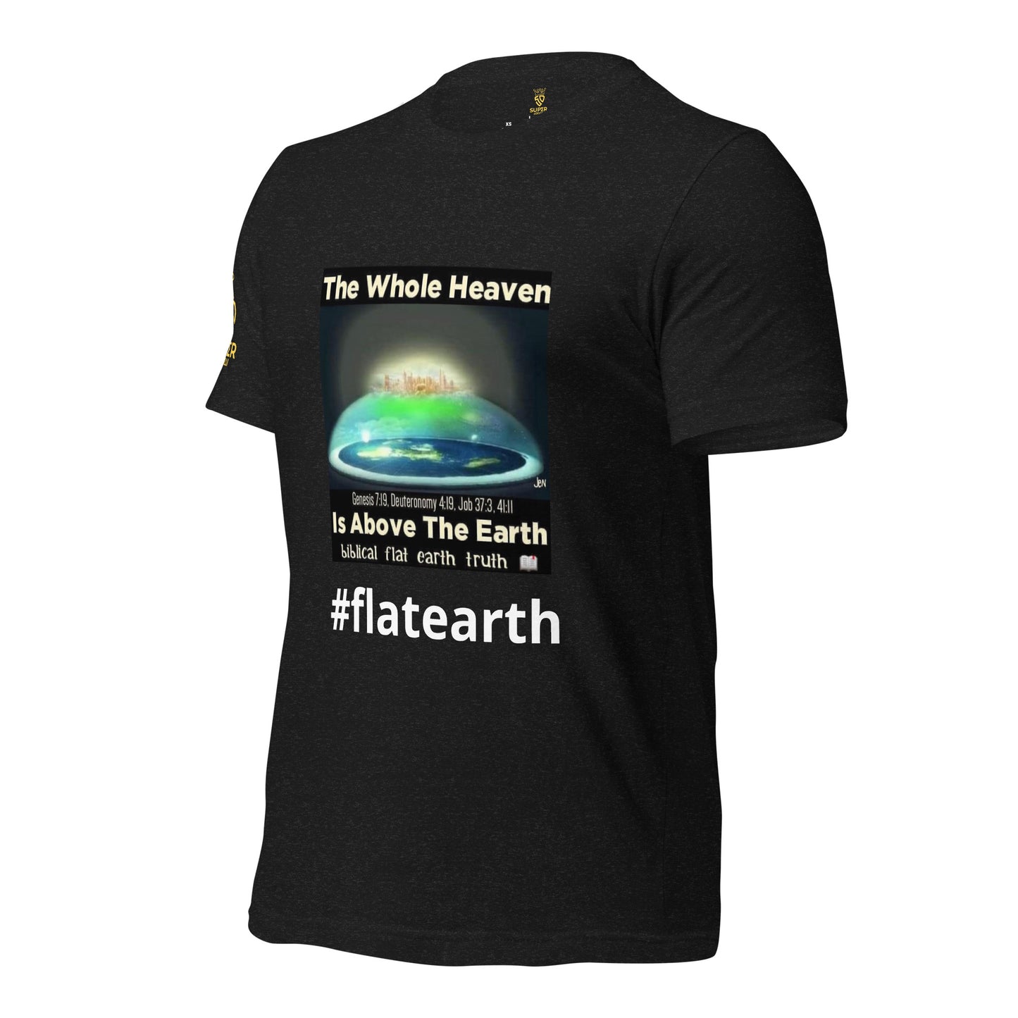 Flatearth Unisex t-shirt