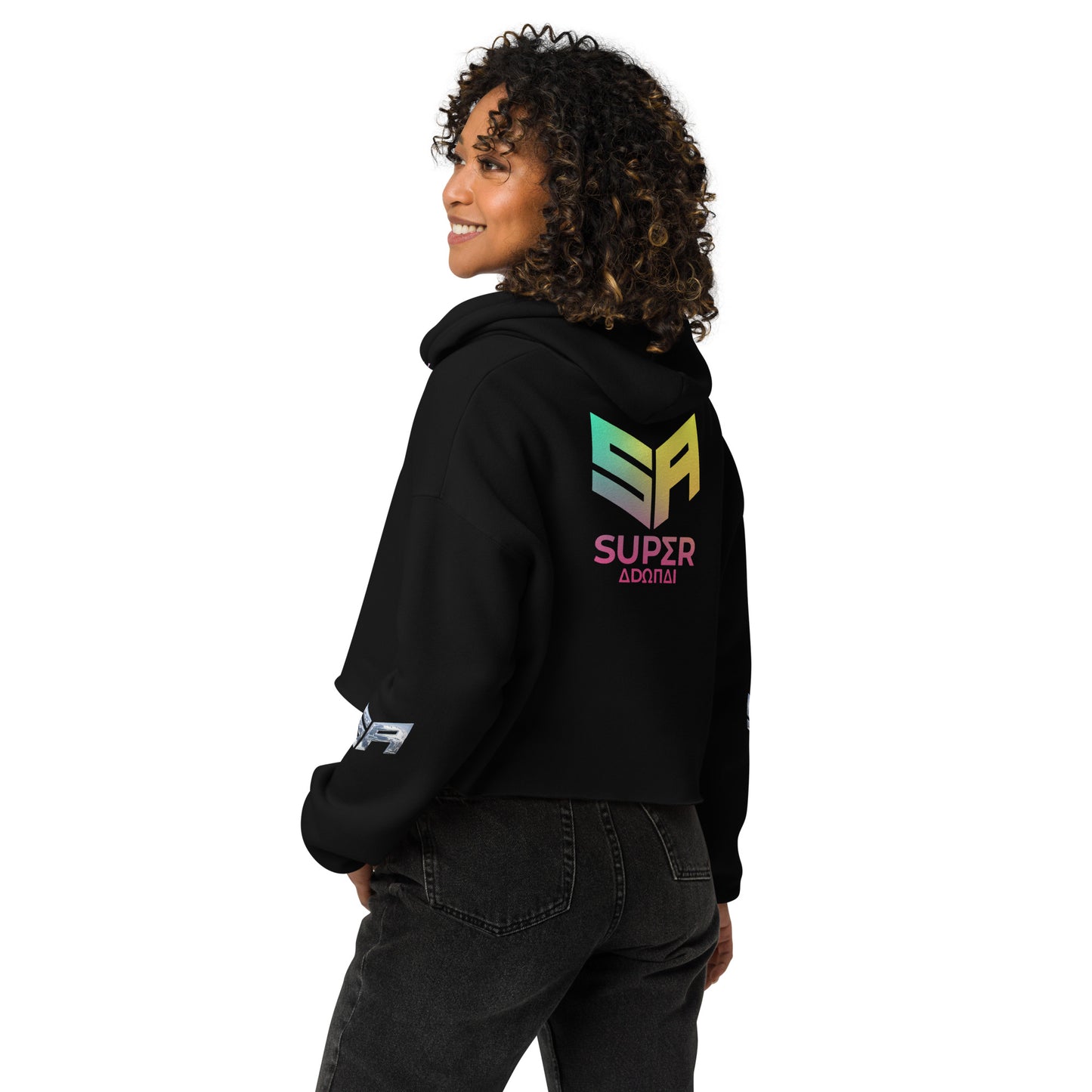 Superadonai Chali New York Crop Hoodie