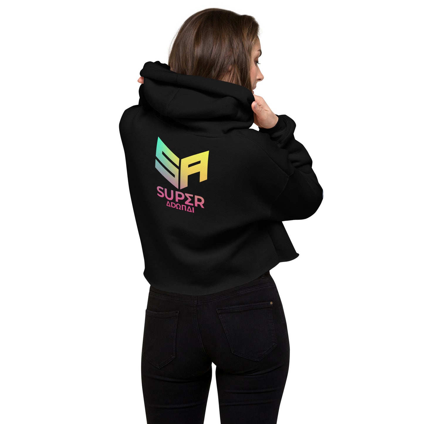 Superadonai Chali New York Crop Hoodie