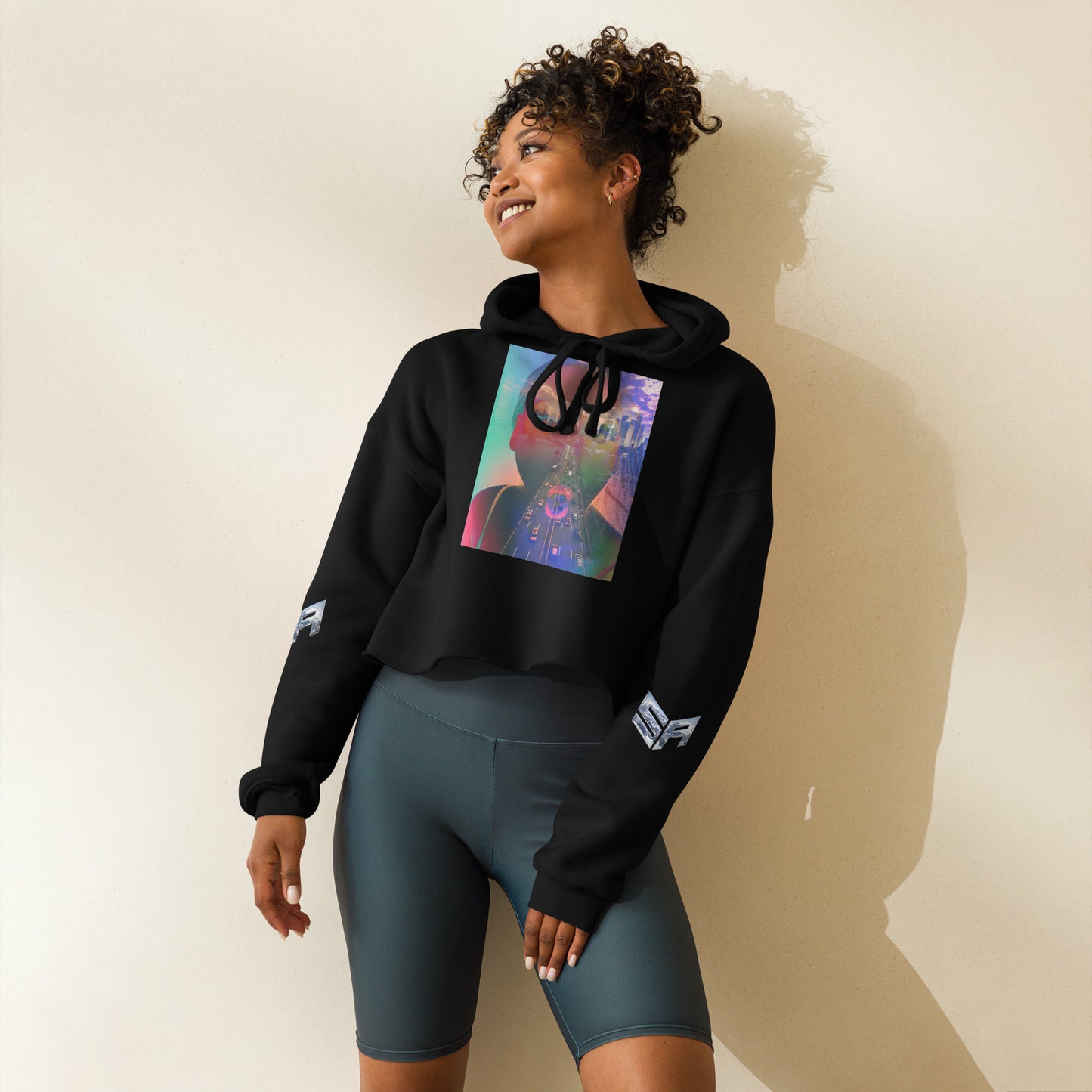 Superadonai Chali New York Crop Hoodie