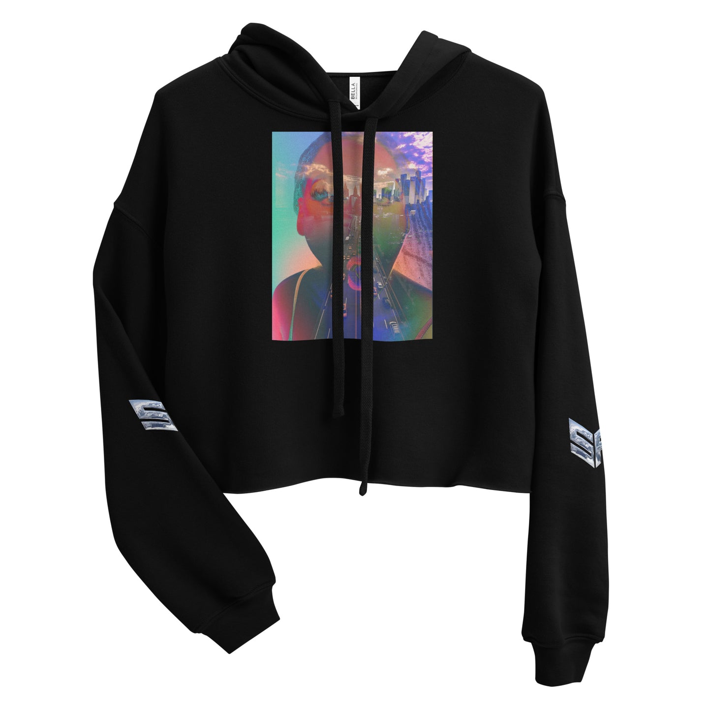 Superadonai Chali New York Crop Hoodie