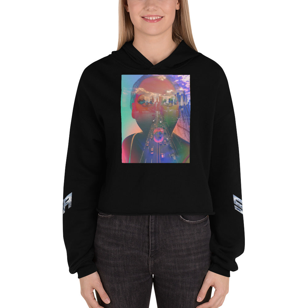 Superadonai Chali New York Crop Hoodie