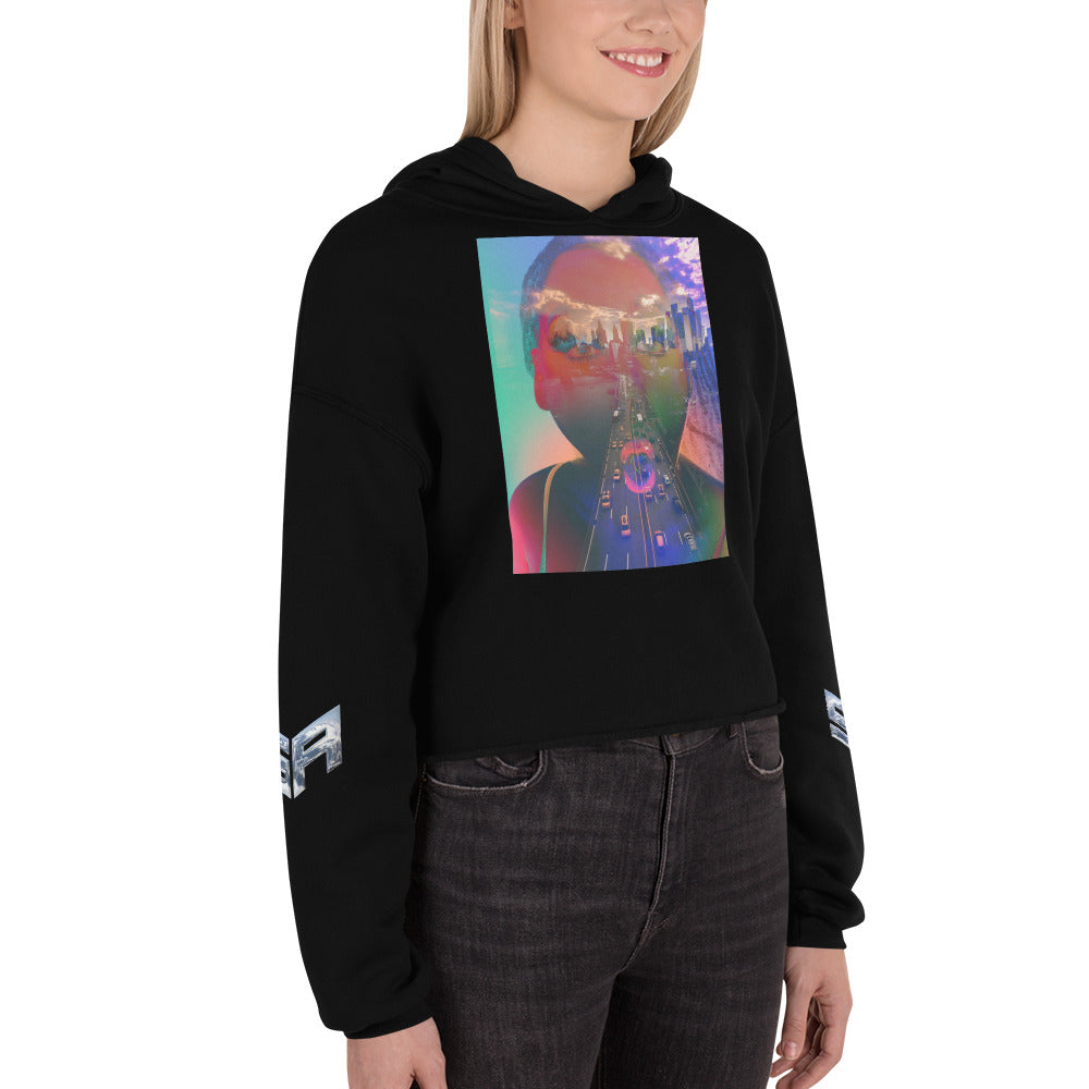 Superadonai Chali New York Crop Hoodie