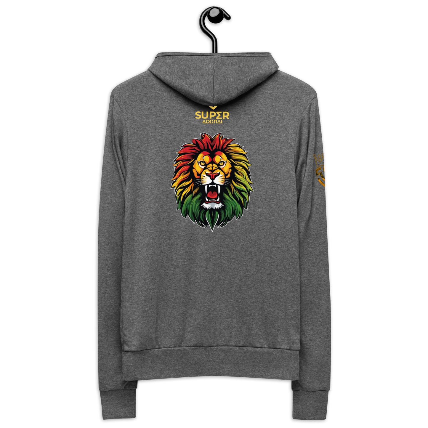 Superadonai SA Logo Unisex zip hoodie